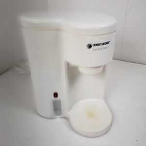 Black & Decker Cup At A Time Single Serve Coffee Maker White DCM6